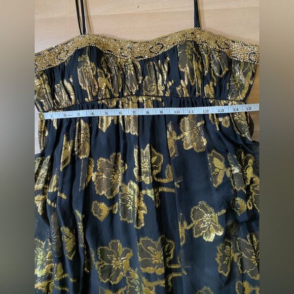 Cache black and gold dress - Picture 2 of 5